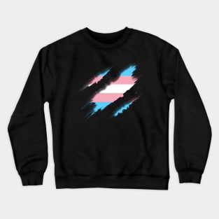 Transgender Shredding Crewneck Sweatshirt